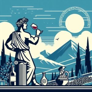 el vino y la mitología griega