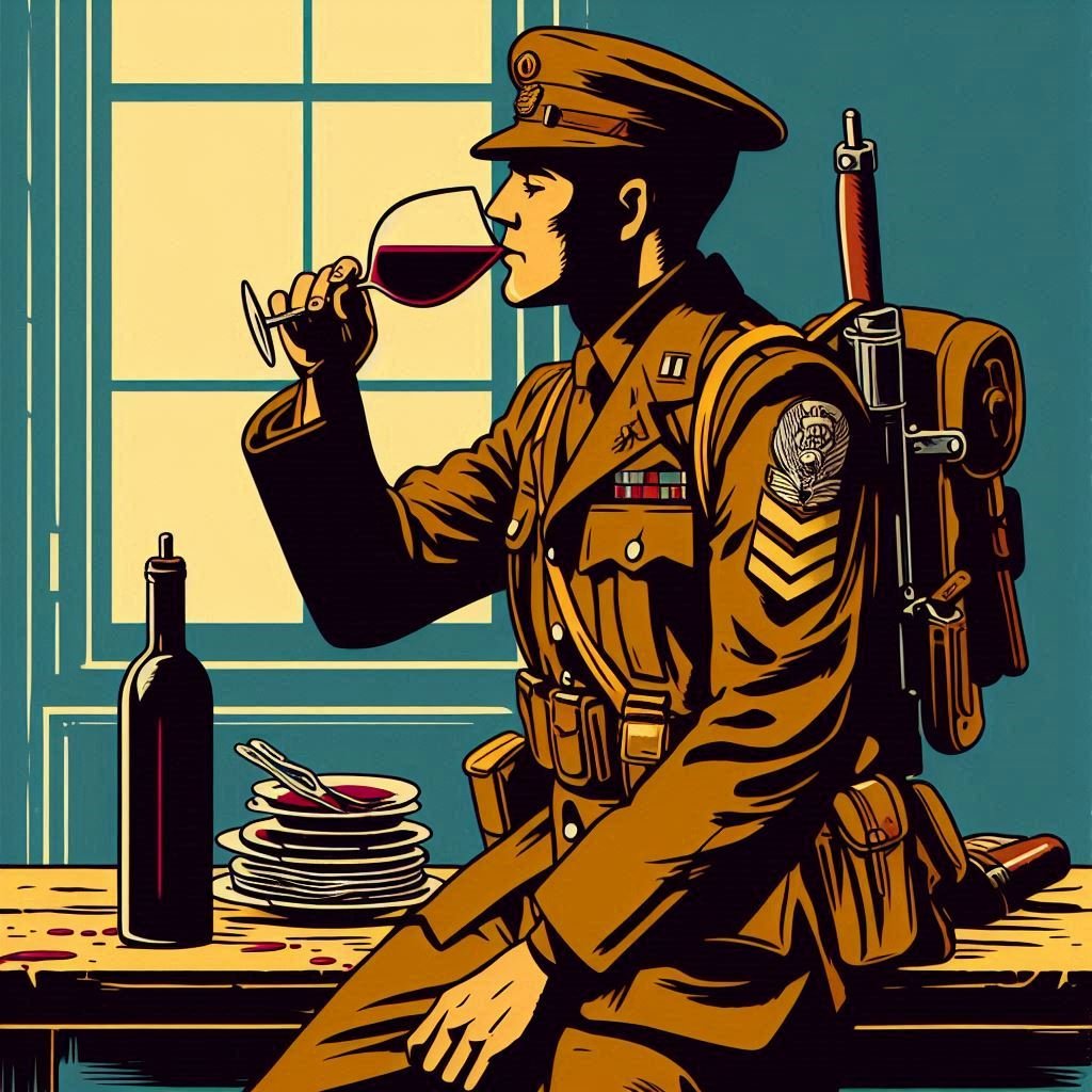 El vino en la segunda guerra mundial