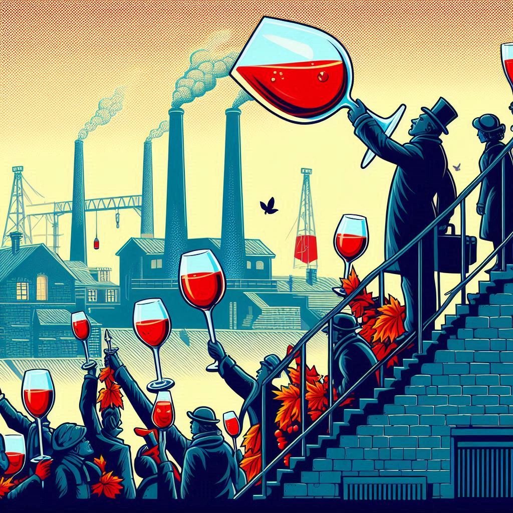 la importancia del vino en la revolución industrial