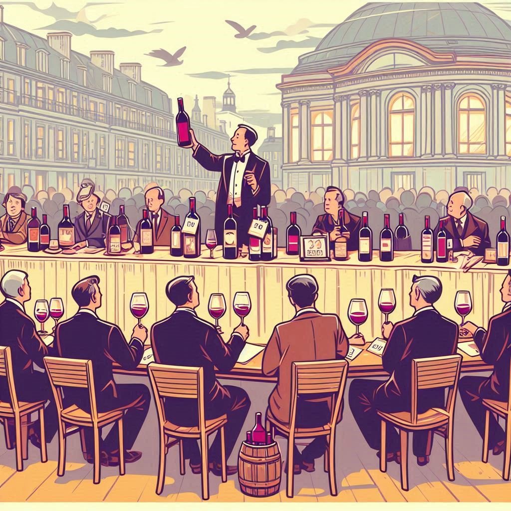 subasta de vino