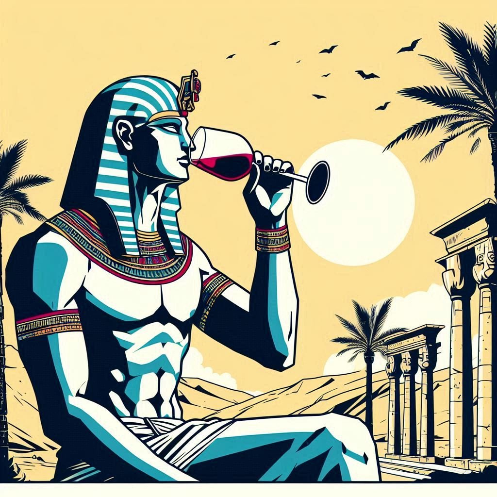 la viticultura en Egipto