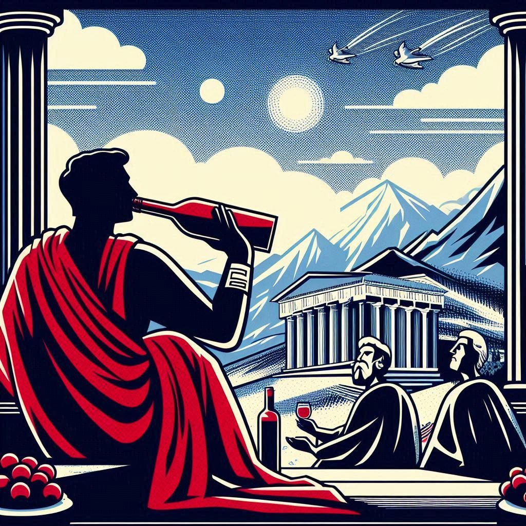la elaboración del vino en la antigua grecia